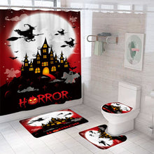 Load image into Gallery viewer, Horror Halloween Shower Curtain