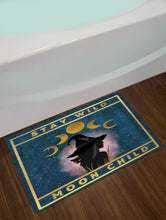 Load image into Gallery viewer, Stay Wild Moon child Halloween Shower Curtain