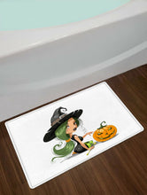 Load image into Gallery viewer, Cute Little Witch Halloween Shower Curtain