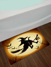 Load image into Gallery viewer, Hooks Full Moon Bats Halloween Shower Curtain