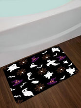 Load image into Gallery viewer, Witch Hat Ghost Halloween Shower Curtain