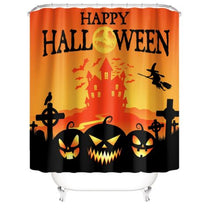 Load image into Gallery viewer, Happy Halloween Shower Curtain