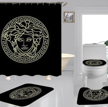 Load image into Gallery viewer, versace shower curtains and versace rug Set