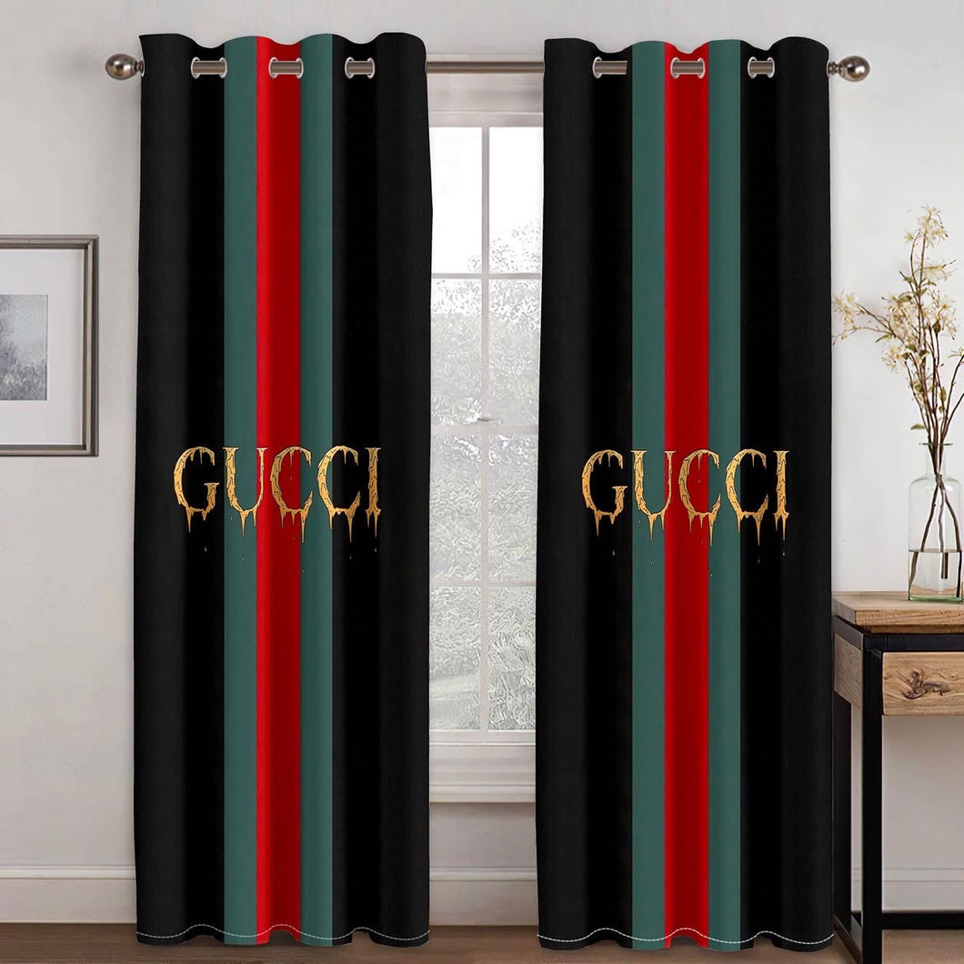 Gucci window curtains