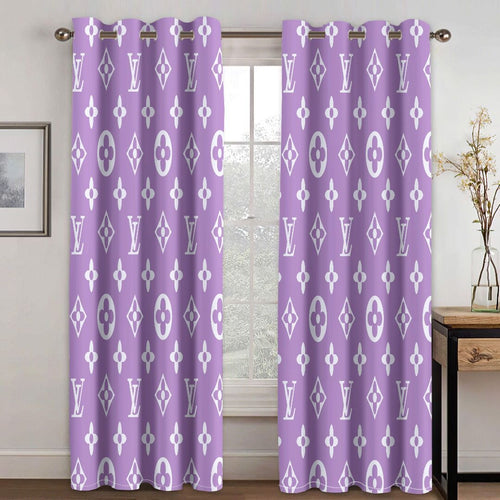 louis Vuitton window curtains