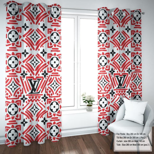 louis Vuitton window curtains