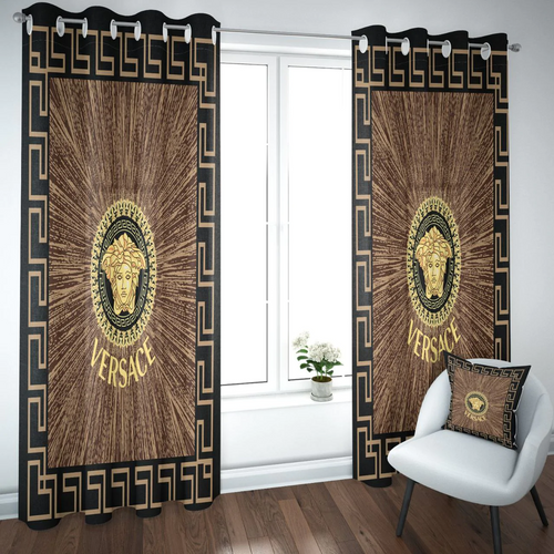 Versace window curtains