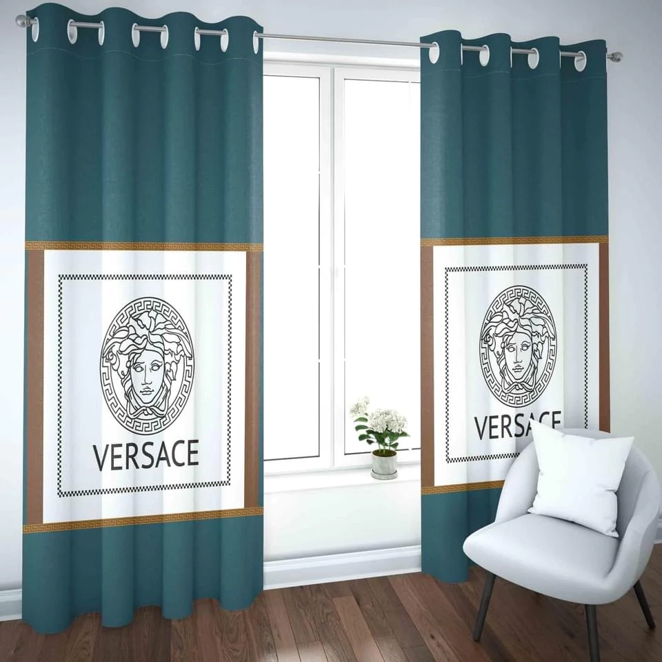 Versace window curtains