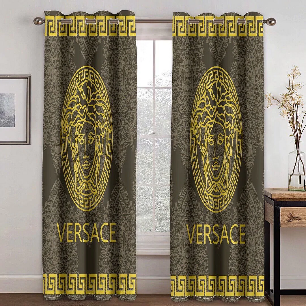 Versace window curtains