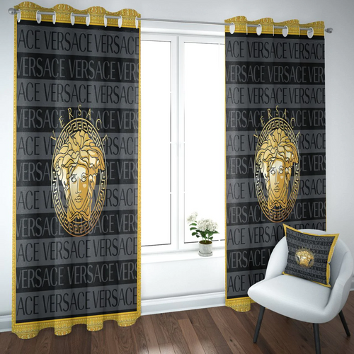 Versace window curtains