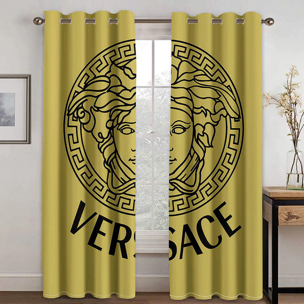 Versace window curtains