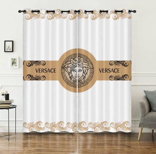 Versace window curtain