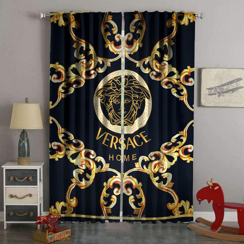 Versace window curtains
