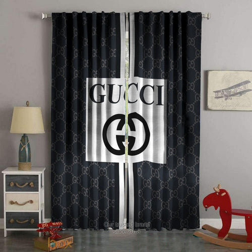 Gucci window curtains