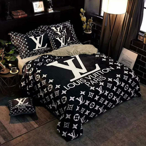 X Supreme Blue Monogram Louis Vuitton bed set – Zeliker
