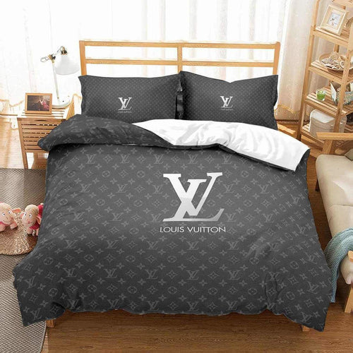 Louis Vuitton X PlayBoy Best Luxury Bedding Set - Masteez