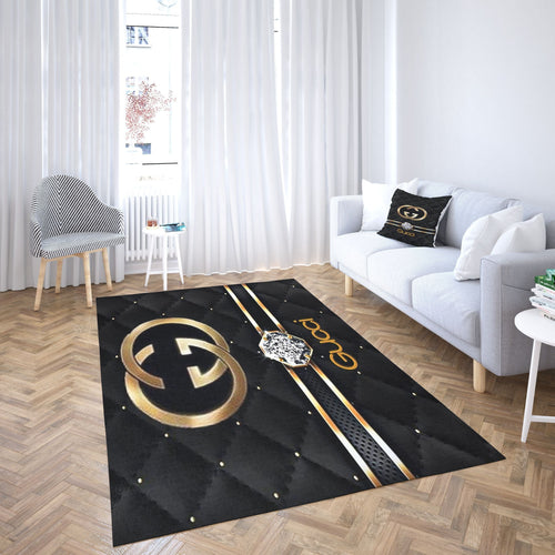 Diamond Gucci living room carpet and rug