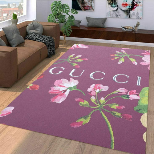French Lilac Gucci living room carpet and rug