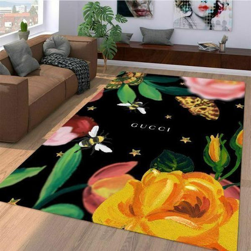 New art Gucci living room carpet and rug