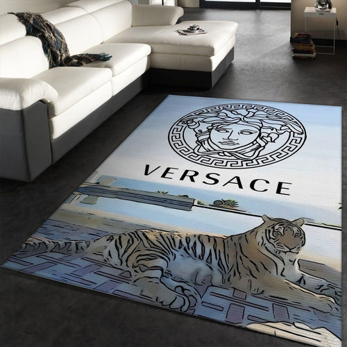 Tigger Versace living room carpet and rug