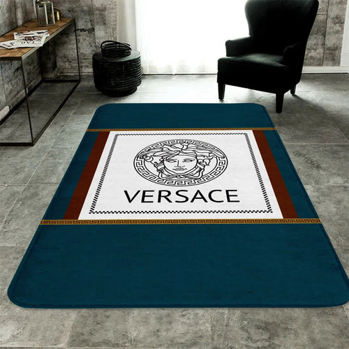 luxury Versace living room carpet and rug
