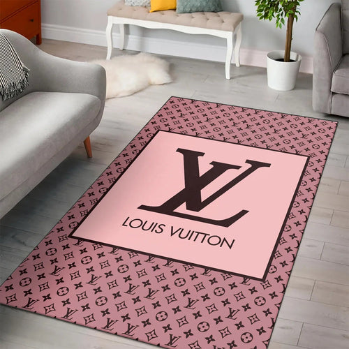 Louis pink luxury living room carpet