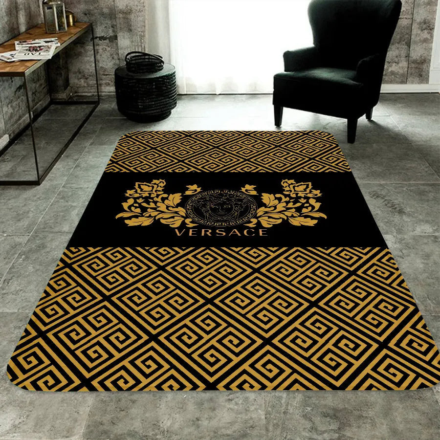 medusa pattern Versace carpet and rug for living room and bedroom ...
