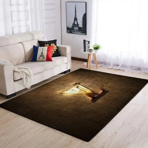 Louis vuitton logo luxury living room carpet
