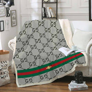 Ash gray Gucci blanket