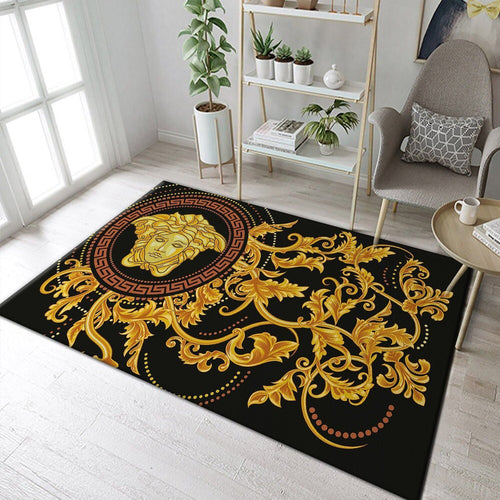 Sunglow Versace living room carpet and rug