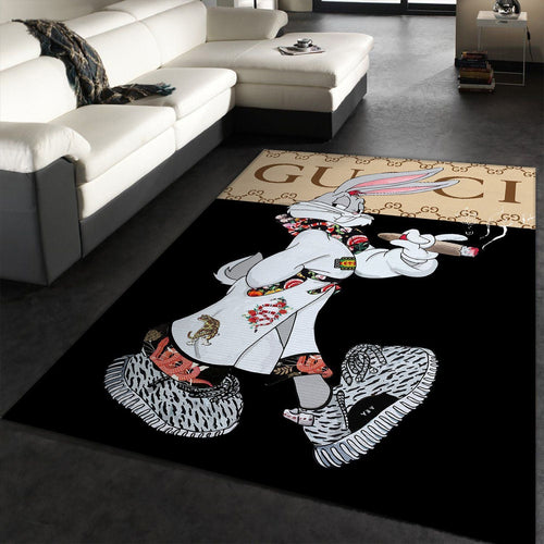 Bunny Gucci living room carpet and rug
