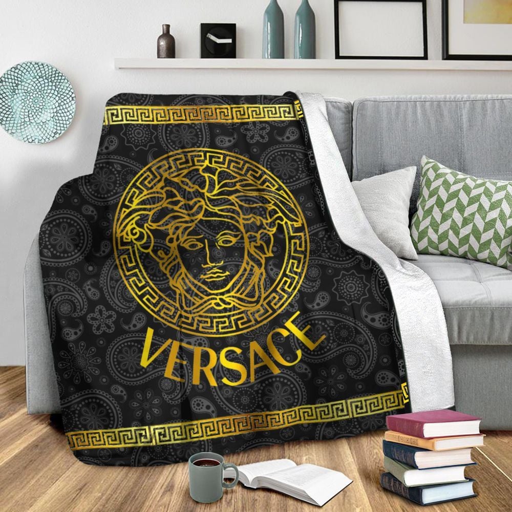 Wrap Yourself in Luxury with Versace Blanket – MY luxurious home