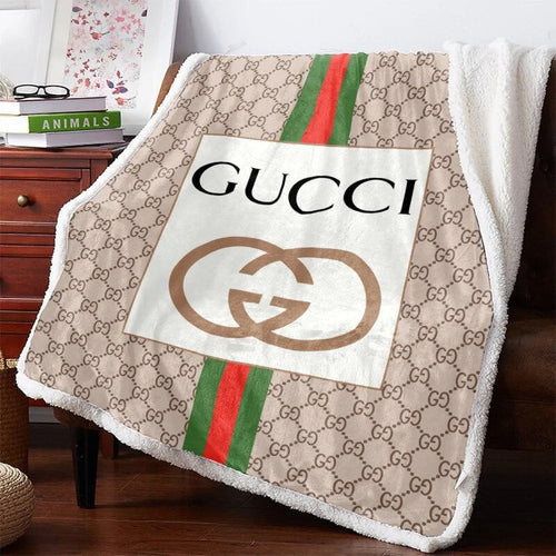 Bisque Gucci blanket