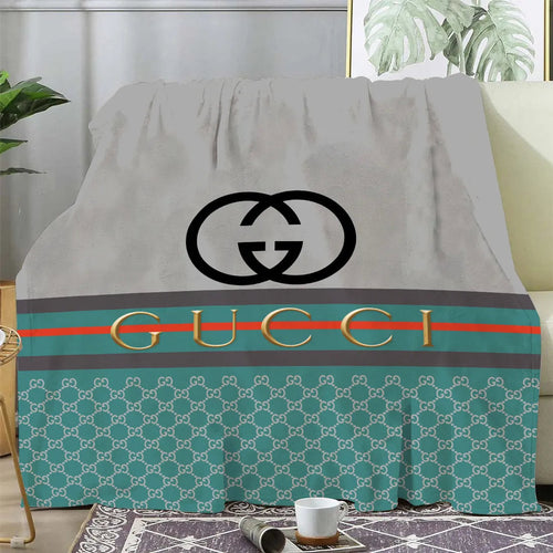 Blue Munsell Gucci blanket