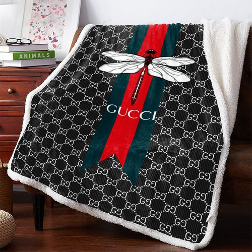 Butterfly Gucci blanket