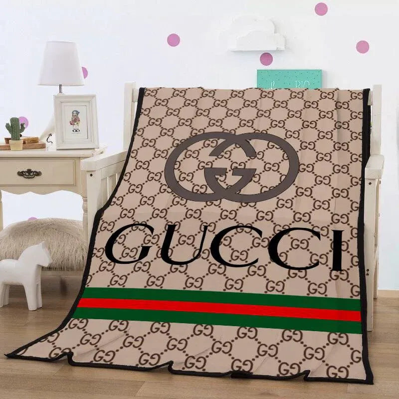 Beaver Gucci blanket