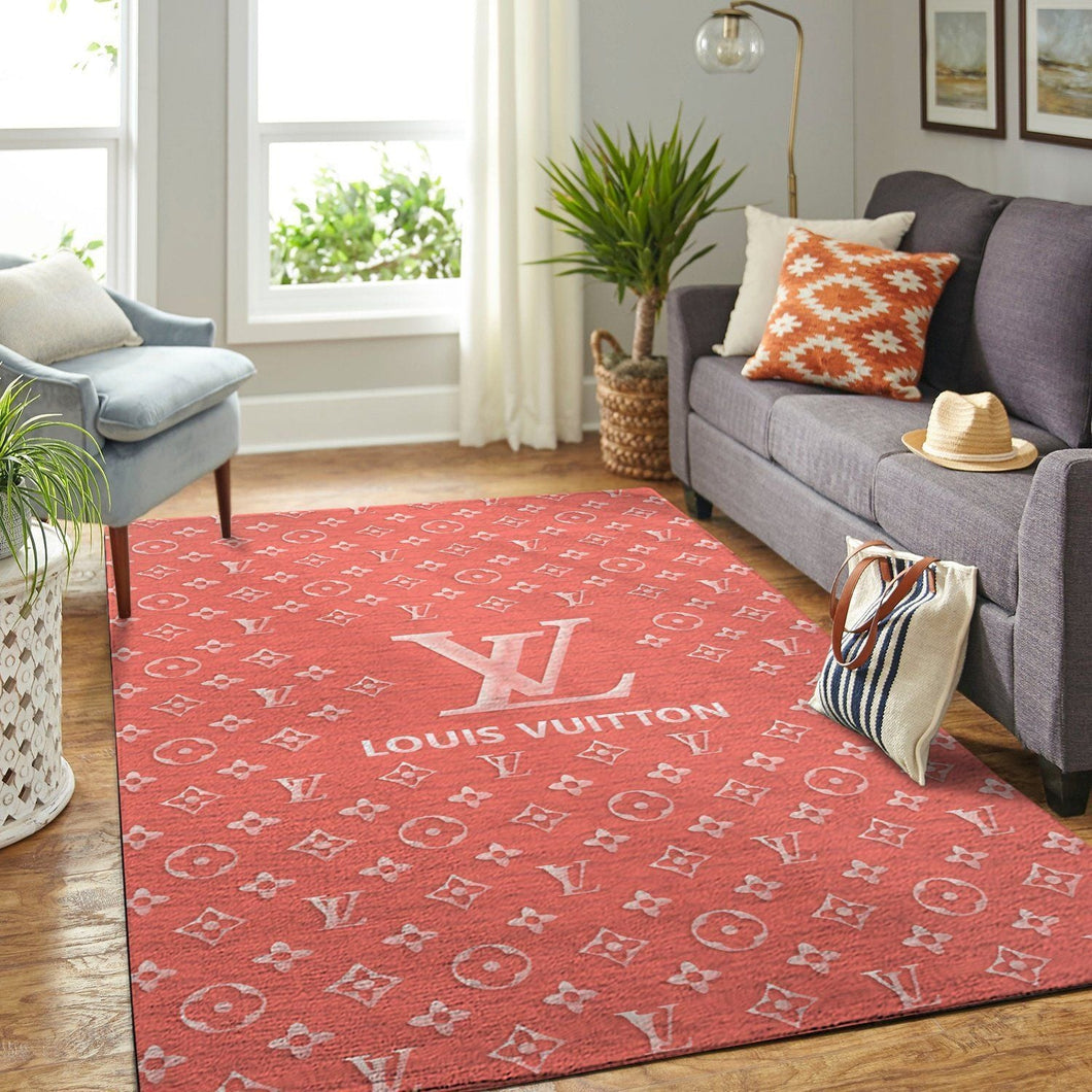 Louis Vuitton old rose living room carpet