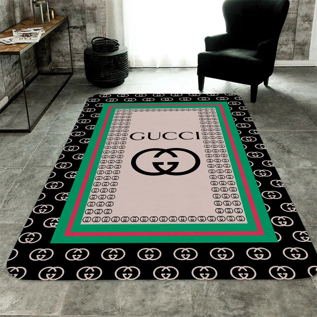 Green Gucci carpet and rug | Rosamiss Store – MY luxurious home