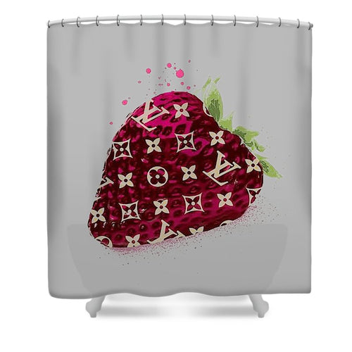 Louis Vuitton shower curtain Strawberry 