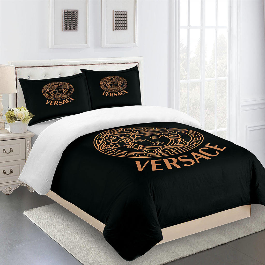 Bronze Versace bed set