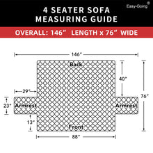 Load image into Gallery viewer, slip covers for sofas measure
