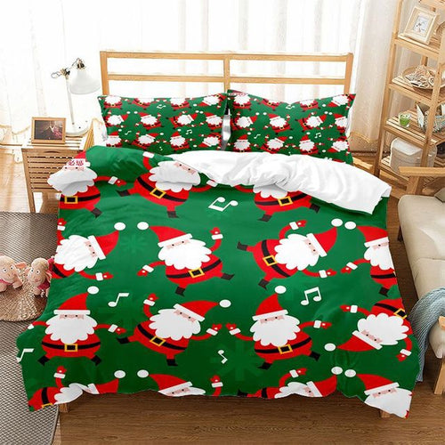 Santa Claus Christmas bed set