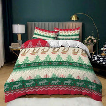 Load image into Gallery viewer, Christmas bed set
