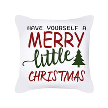 Load image into Gallery viewer, Merry Christmas Decorations For Home Christmas Cushion Cover Pillowcase Happy New Year Decorations
