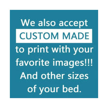 Load image into Gallery viewer, Santa Merry Christmas bed set
