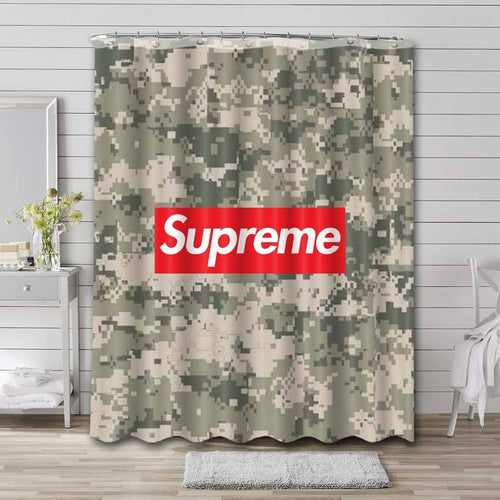 Camouflage Supreme Shower Curtain Set