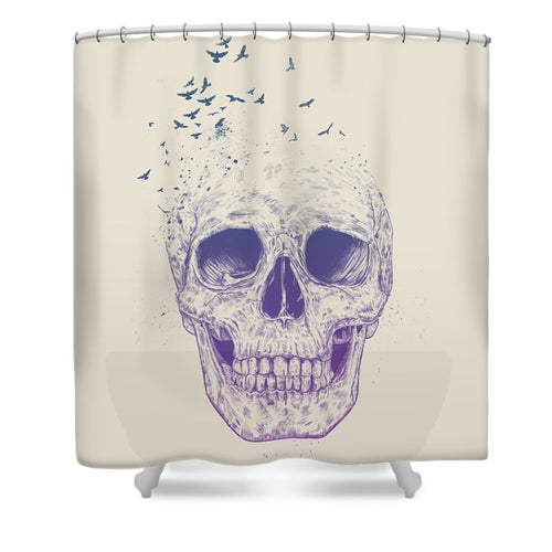 Let them fly Halloween Shower Curtain