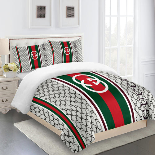 Buy Gucci Louis Vuitton Symbol Bedding Sets Bedroom Sets, Comforter Sets,  Duvet Cover, Bed Sets, Bedspread