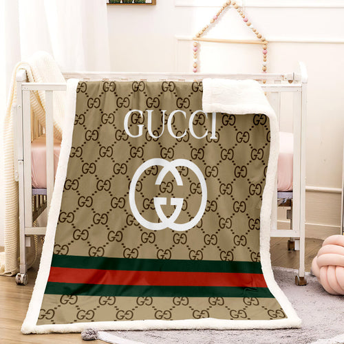 Beige Gucci blanket 