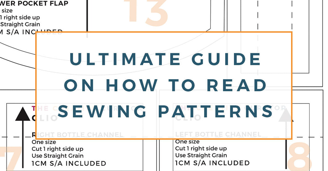 Book How to Read a Sewing Pattern By RosaMiss Store
